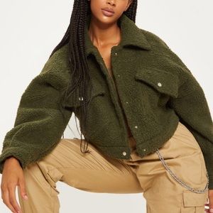 Green Borg Trucker Jacket